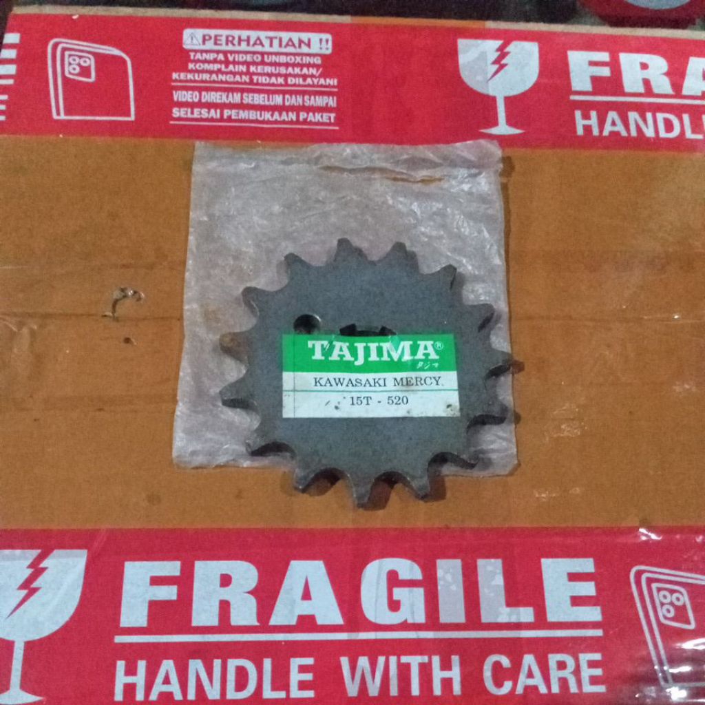 Gir Depan KAWASAKI Binter Mercy Baru stok Lama