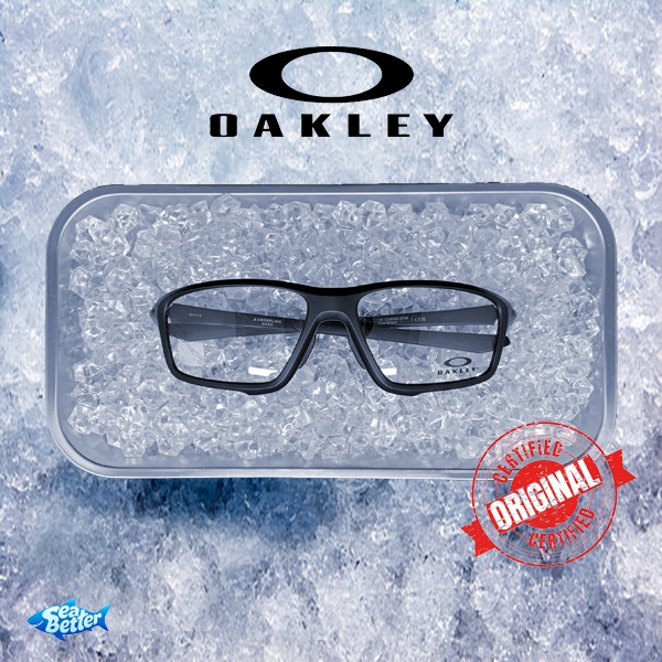 Frame Kacamata Oakley Crosslink Zero (A) Satin Black OX8080 0758 Original