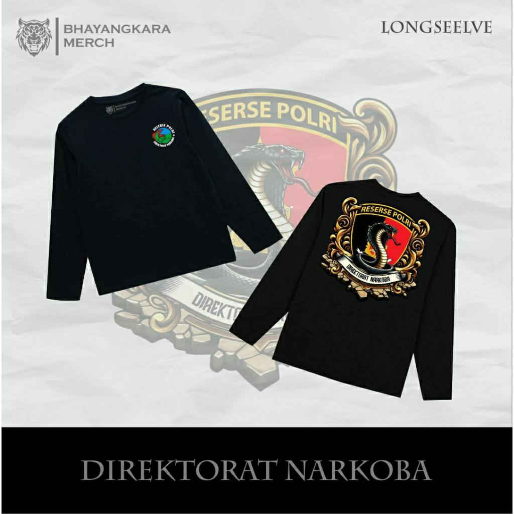 [COD] LONGSEELVE RESERSE NARKOBA || KAOS RESERSE NARKOBA|| BAJU RESERSE NARKOBA  || BAJU NARKOTIKA |