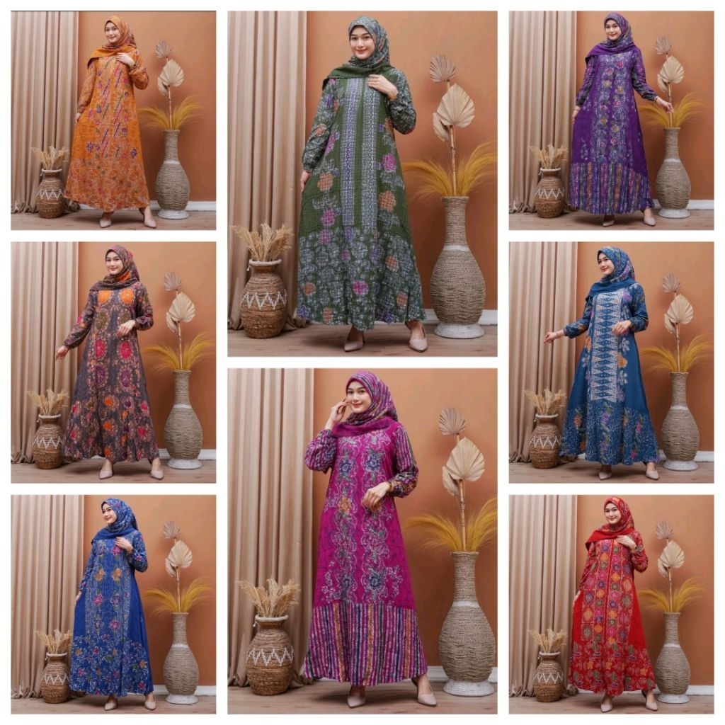 gamis storjoan ori set hijab.gamis set hijab kunyit.gamis set hijab motif baru