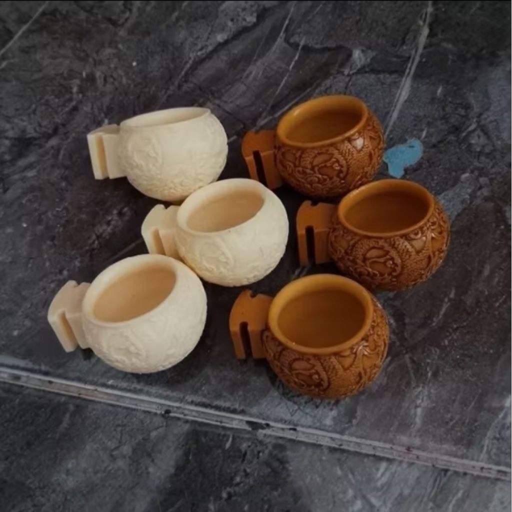 Cepuk Wadah Pakan Burung Pleci/Konin dll.