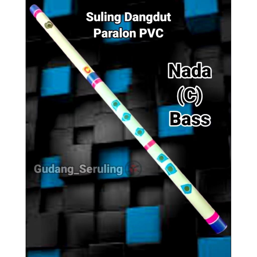 Suling pvc parapon nada C bas, Seruling dangdut