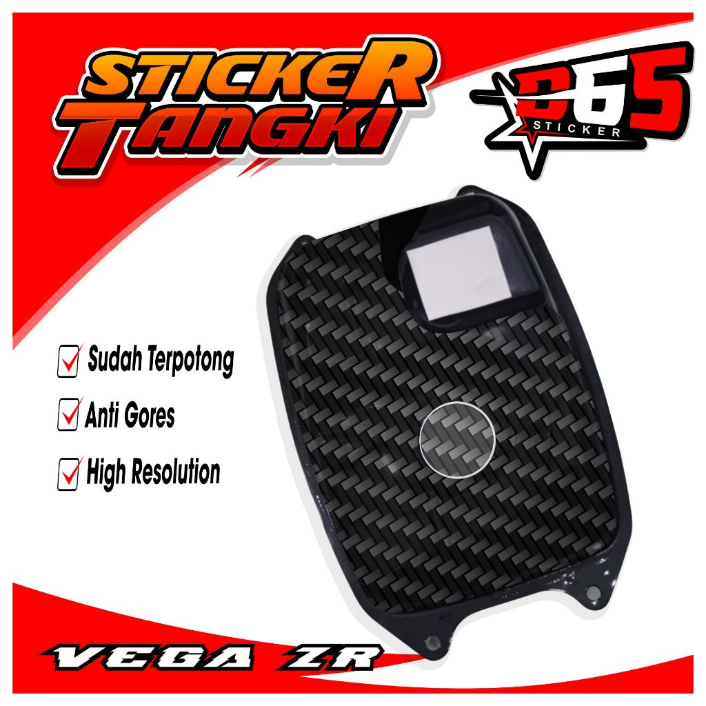 Stiker Tangki Vega RR Vega ZR Stiker Tangki Bensin Yamaha Vega RR DGS001