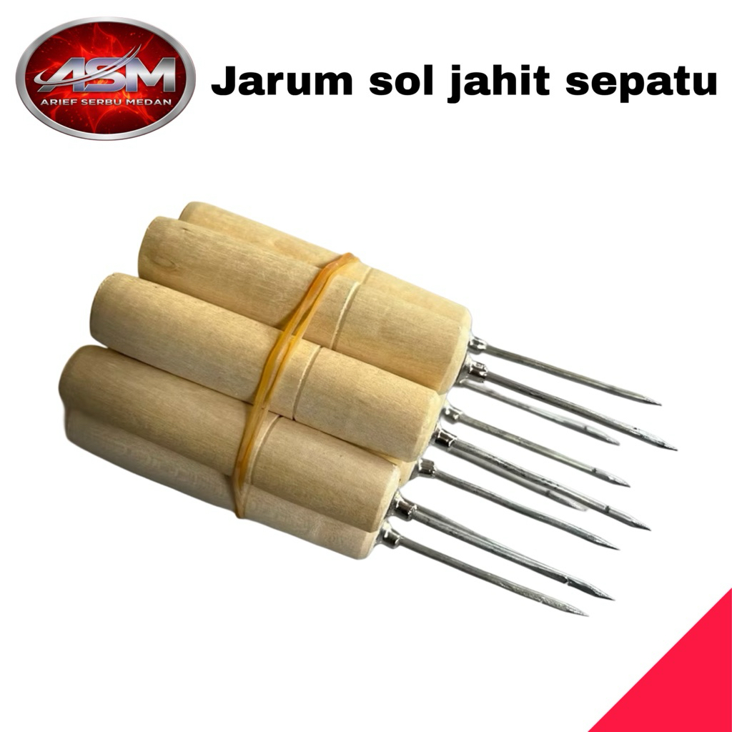 jarum sol sepatu sendal / jarum jahit sepatu tajam kuat rapi