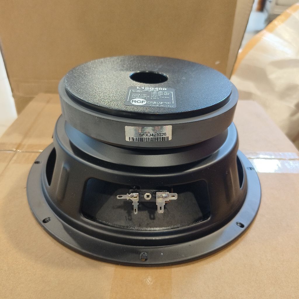 Speaker Component RCF L10G400 10 Inch Original 1200W Woofer 3 Inch Voice Coil - RCF