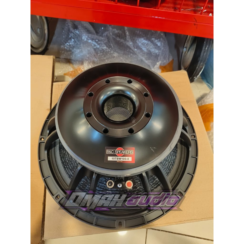SPEAKER COMPONEN B&C 15 TBW 100 15 INCH 8 OHM  VC 4 INCH SUBWOOFER ORIGINAL B&C