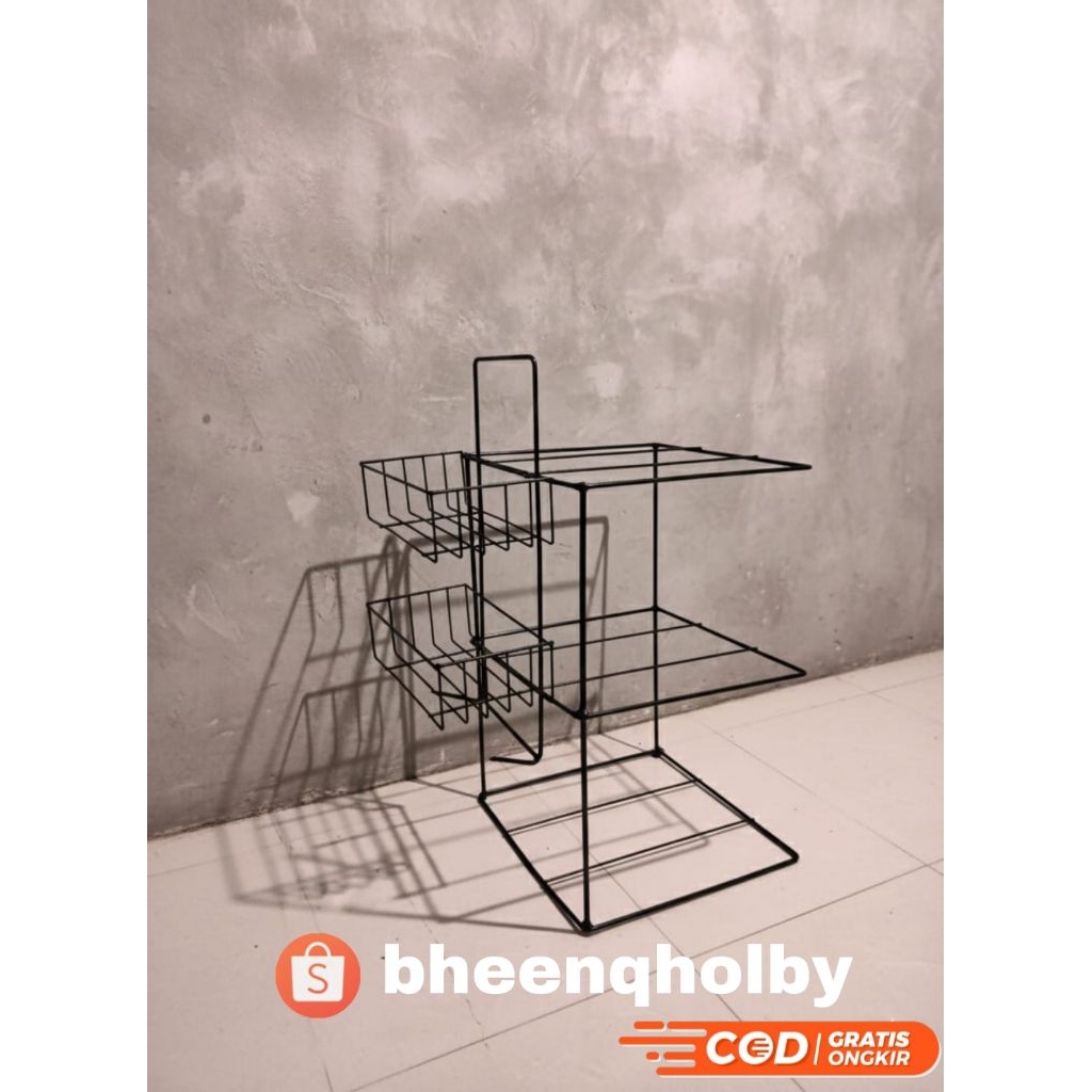 RAK WAJAN PANCI 3 SUSUN + RAK SERBAGUNA 2 SUSUN