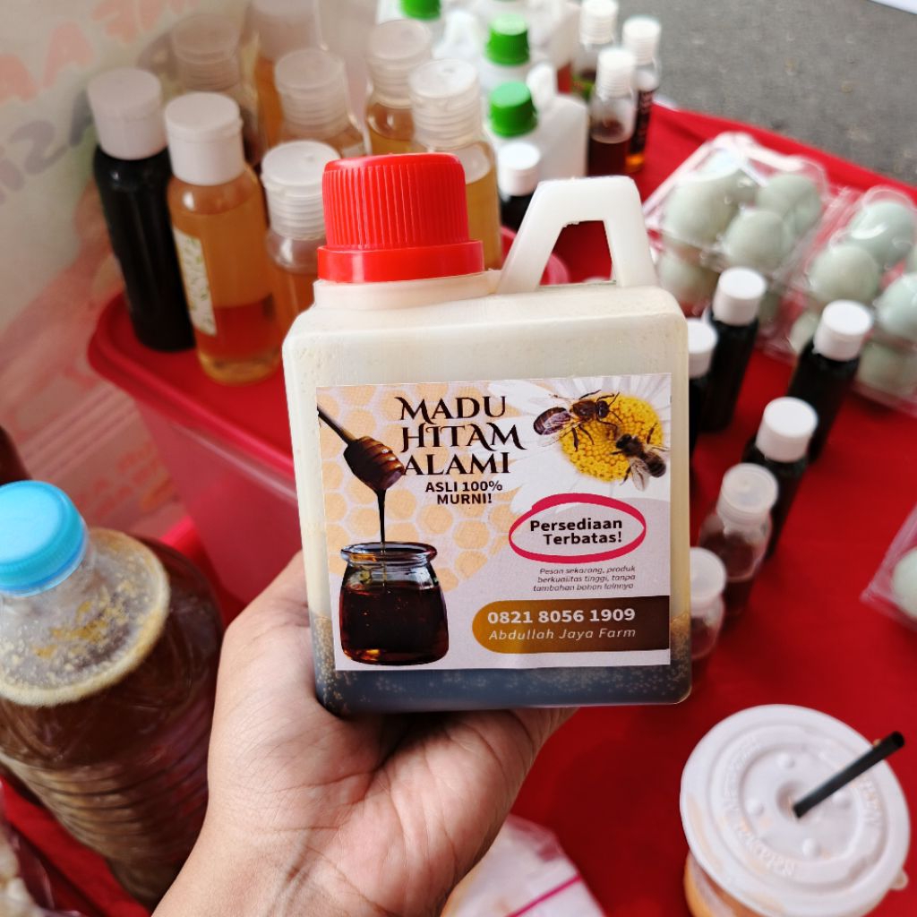 MADU HITAM MADU HUTAN ASLI TANPA CAMPURAN BERKHASIAT