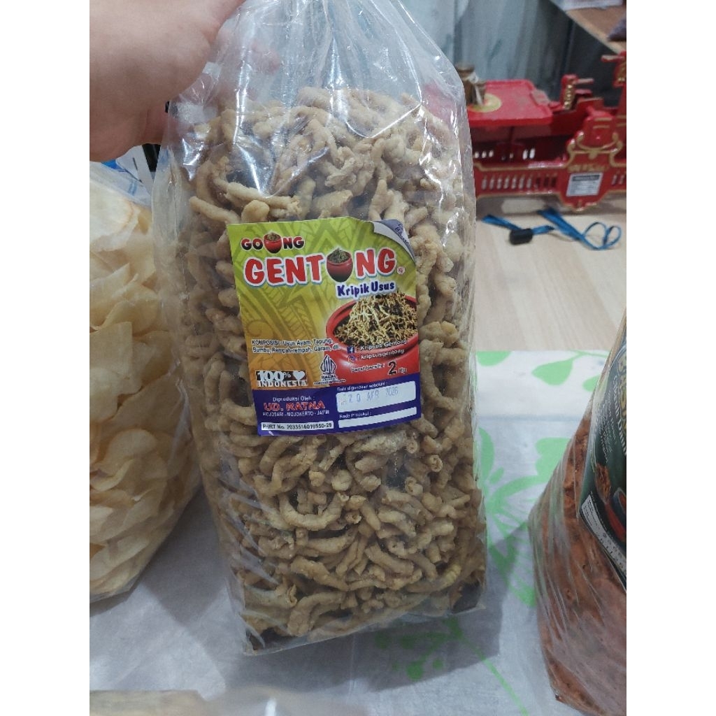 KRIPIK USUS GENTONG KRIPIK USUS AYAM RENYAH
