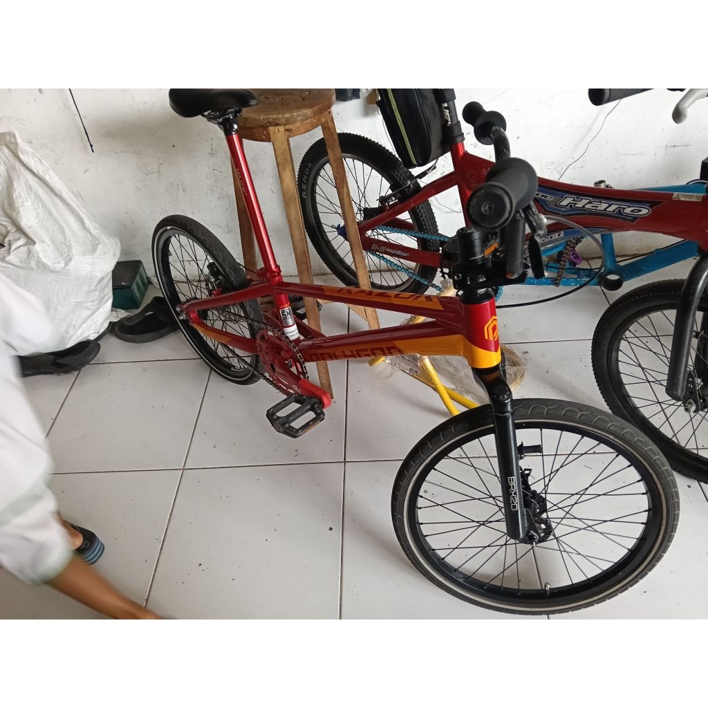 sepeda BMX Polygon razor sepeda razor rogue