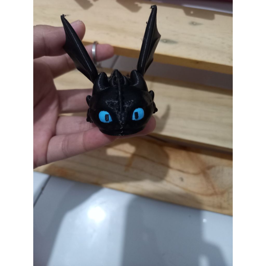 Gantungan Toothles Dragon naga ganci