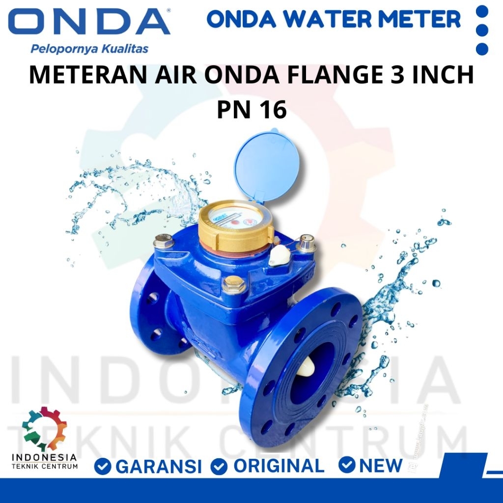 WATER METER FLANGE ONDA PN 16 2.5 INCH
