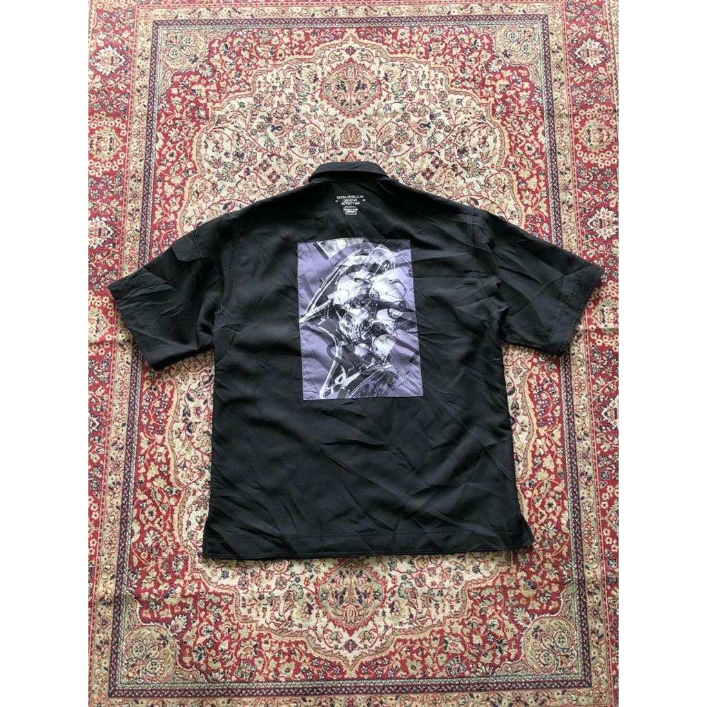 Gu x kojima Short sleeve coach jacket Gu japan streetwear H735