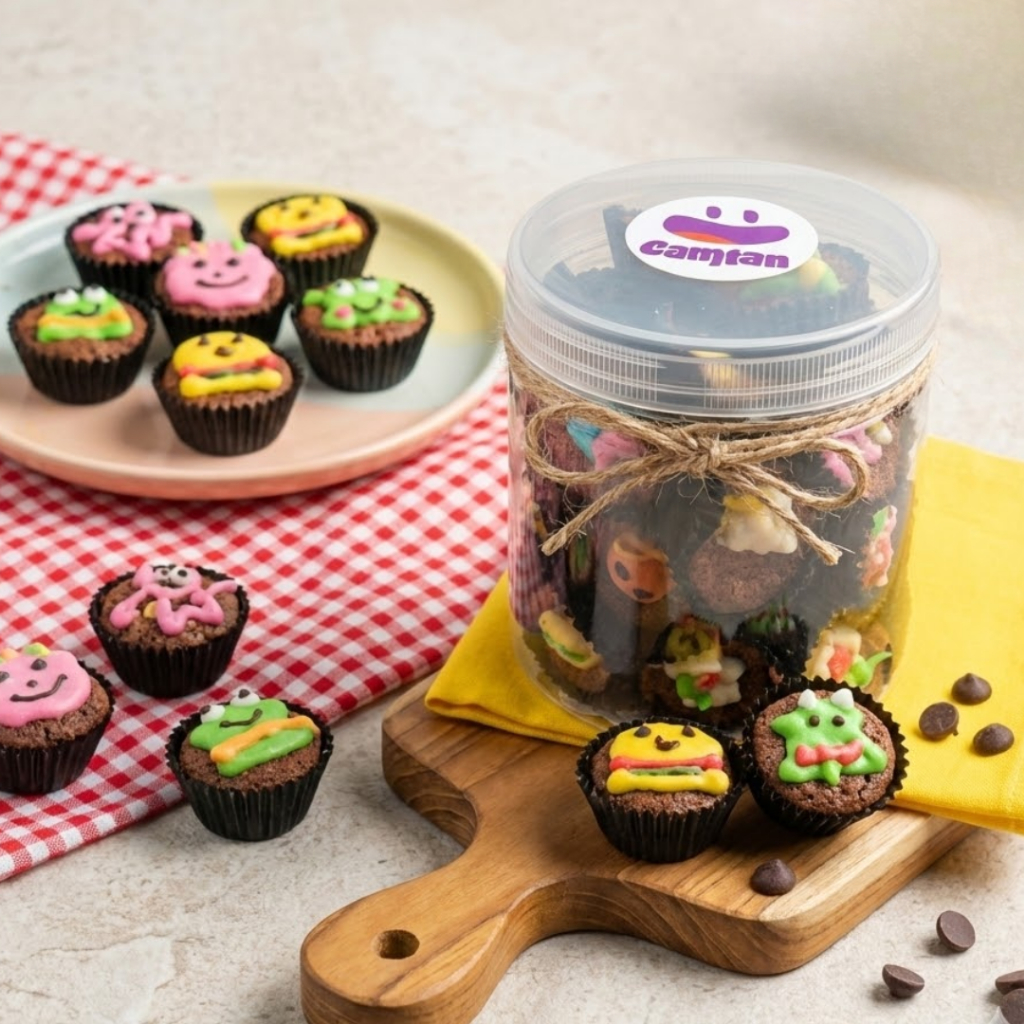 Brownies Kering Karakter 135g