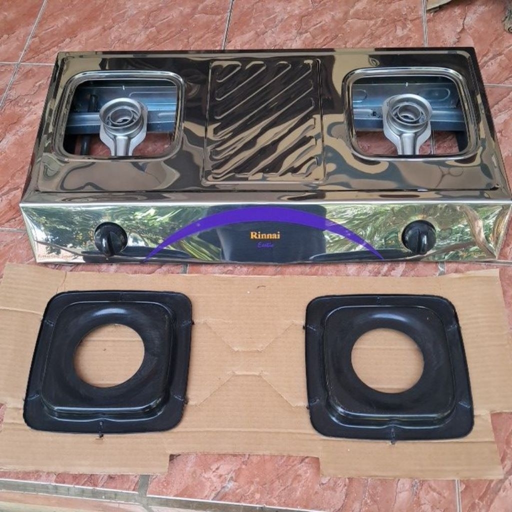 kompor rinai 2 tungku 602 E
