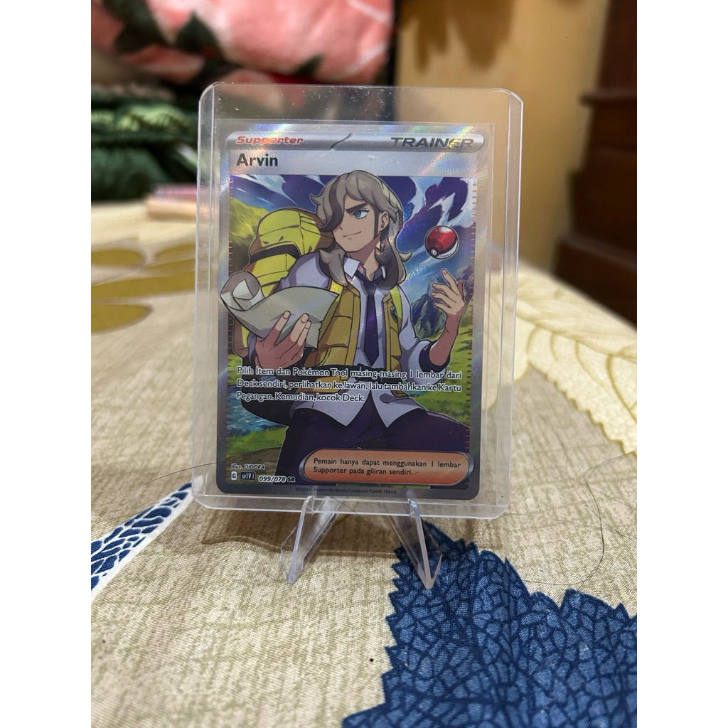 ARVIN SR set sv1V (violet EX) Kartu pokemon