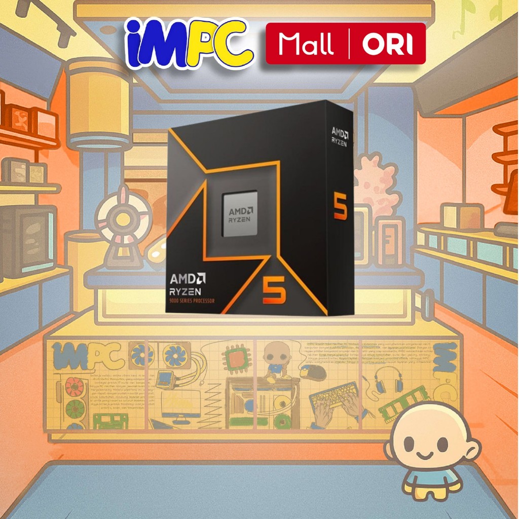 Processor AMD Ryzen 5 9600X Socket AM5