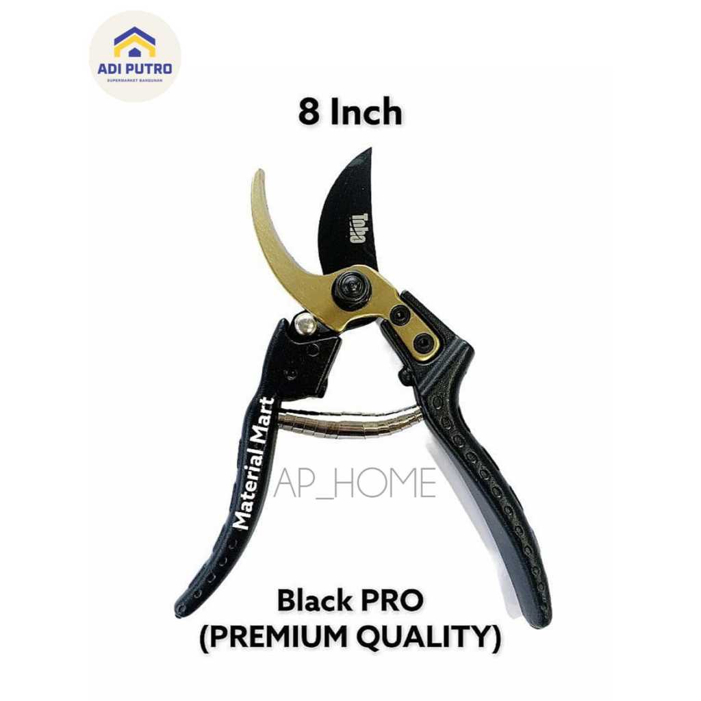 GUNTING DAHAN TOHO PREMIUM 8" BLACK PRO