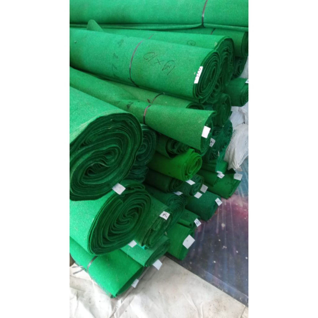 Karpet Bludru Hijau//Karpet musholla//Karpet murah 100x200 200x200 200x300