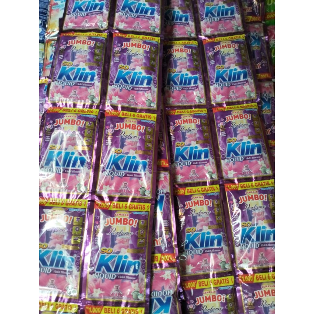 Soklin liquid jumbo rentengan