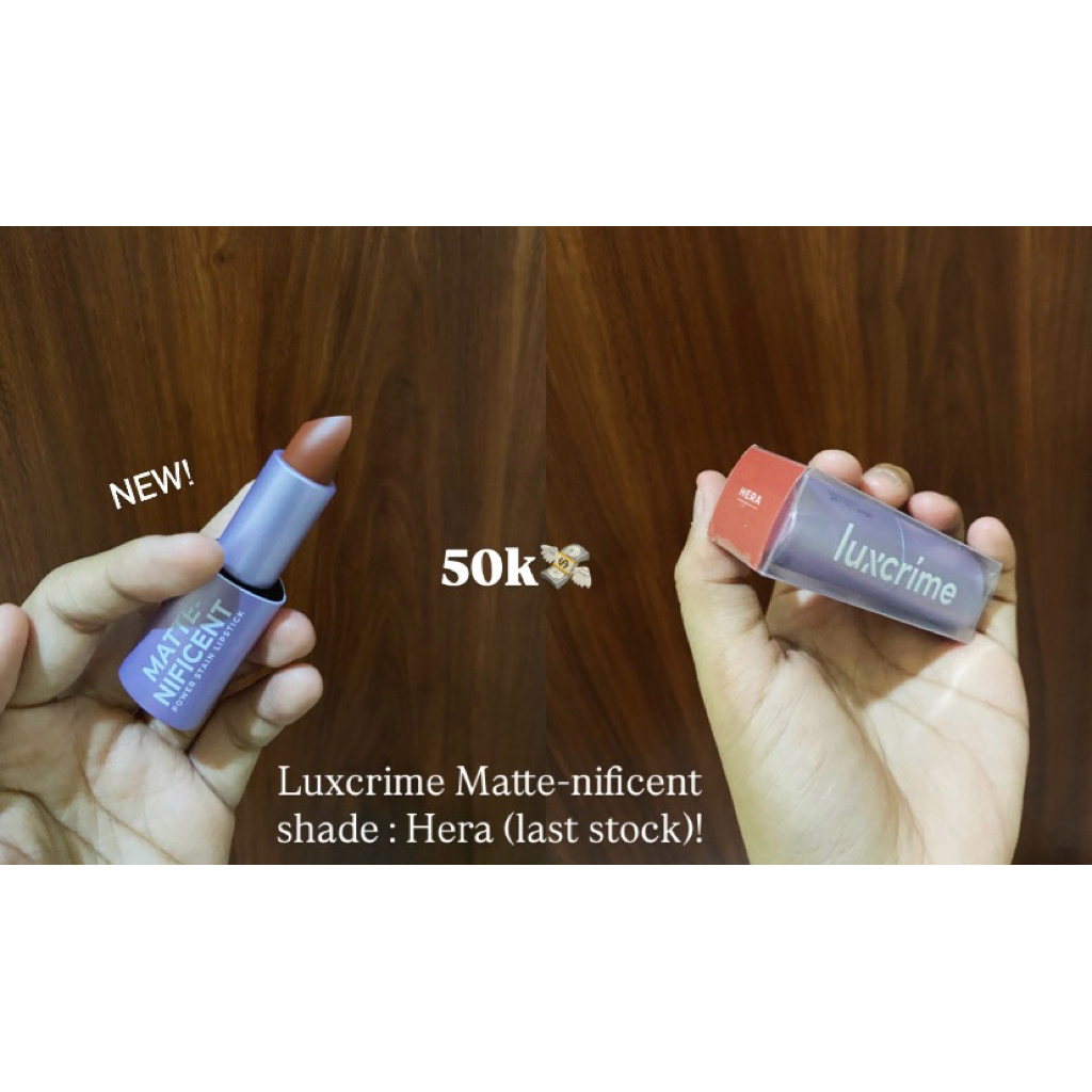 NEW Luxcrime Matte-nificent Lipstik