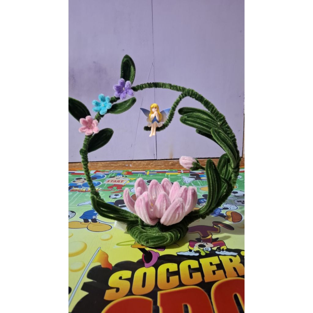 lampu hiasan kawat bulu, lampu tidur