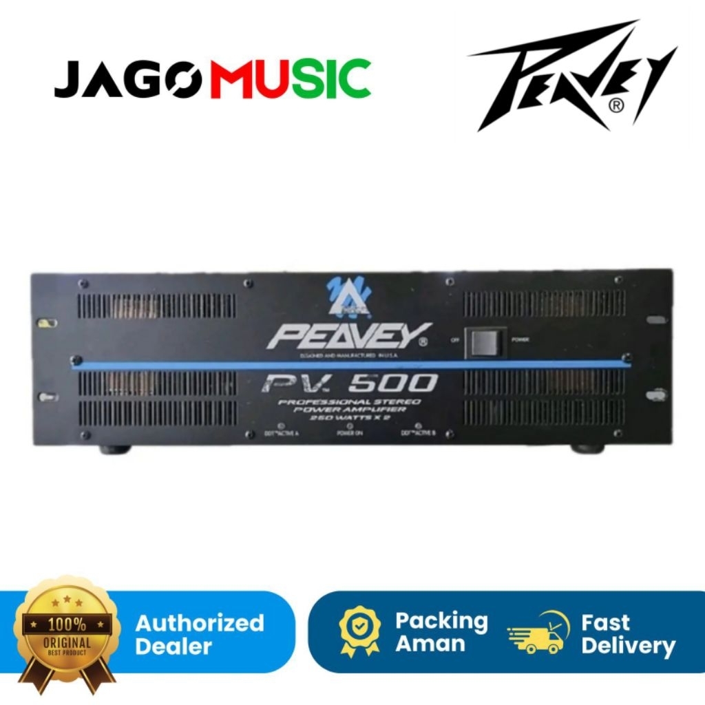 Power Ampli Amplifier Peavey PV500 PV 500 PV-500 Original MadeinUSA