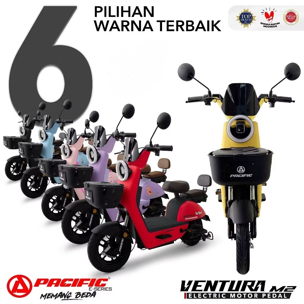 Sepeda Listrik Pacific Ventura M2 E- Bike 600 W