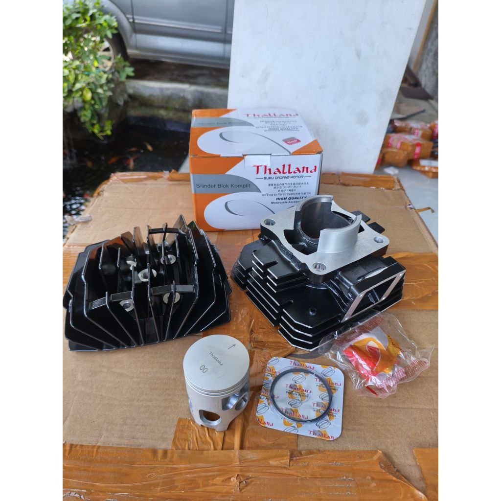 Sepaket Blok Buring Yamaha RXK RX King Set Piston KIT NPP YP1 plus Kop Nanas