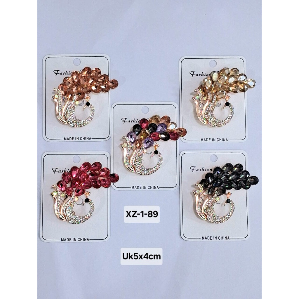 Bros kristal angsa mewah