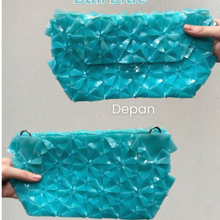 [PRELOVED] Byo Bags - Warrior Mini Clutch in Bali Blue