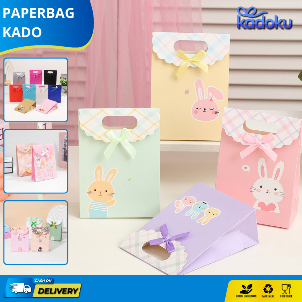 Paper Bag Kado / Goodie bag Hampers / Tas Kado / Tas Hadiah / Tas Kantong Hadiah Paper Bag Kado / Go