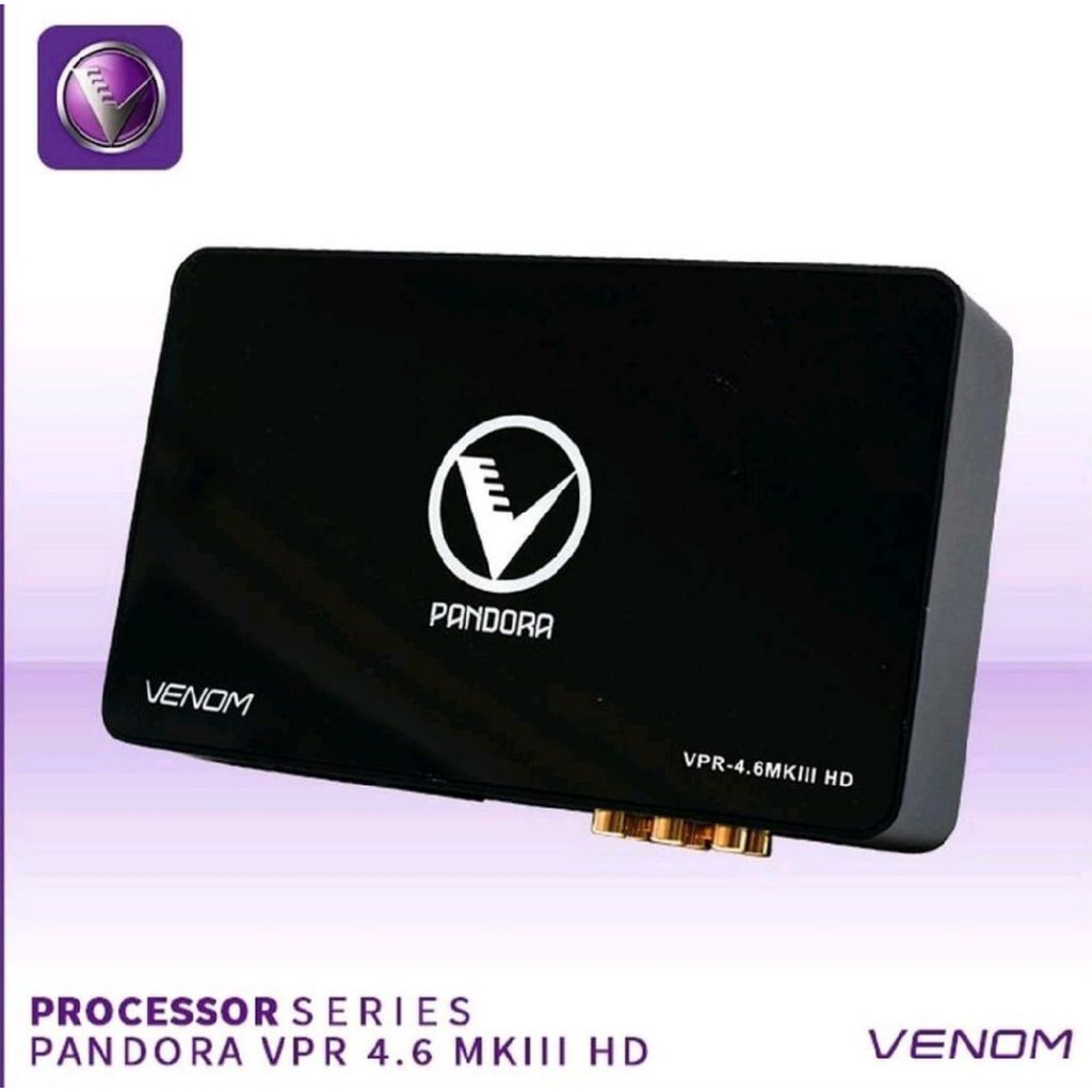VENOM VPR 4.6 MKIII HD
Processor Audio Mobil 8 Channel DSP dengan Amplifier 6CH Power Built-in 6 Cha