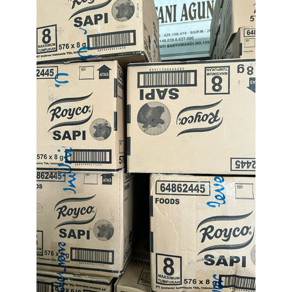 Royco Ayam & Sapi 1 karton  Penyedap Masakan