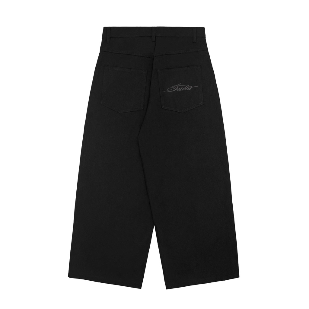 Satisfaction Baggy Pants Directal Black