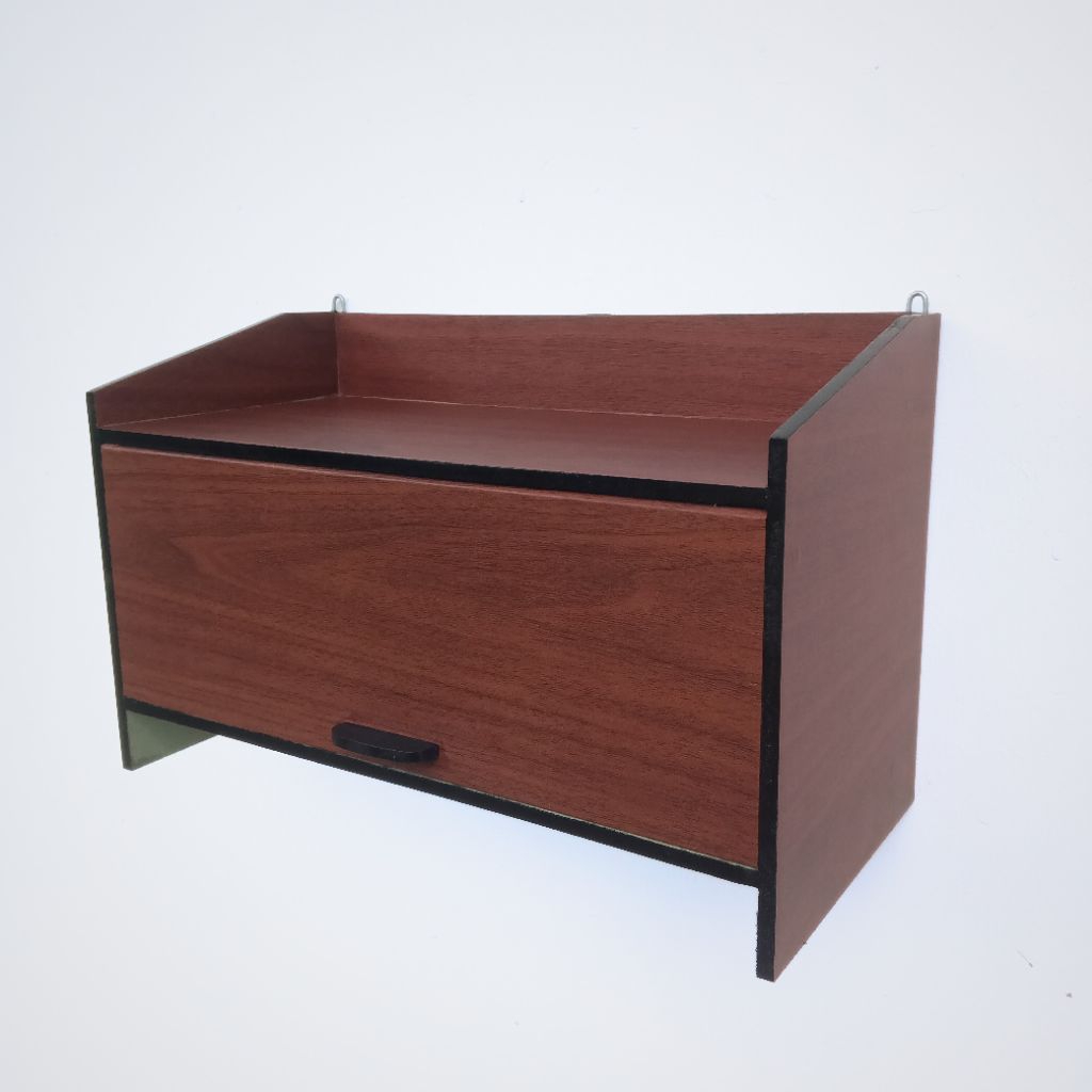 rak dinding nakas gantung minimalis