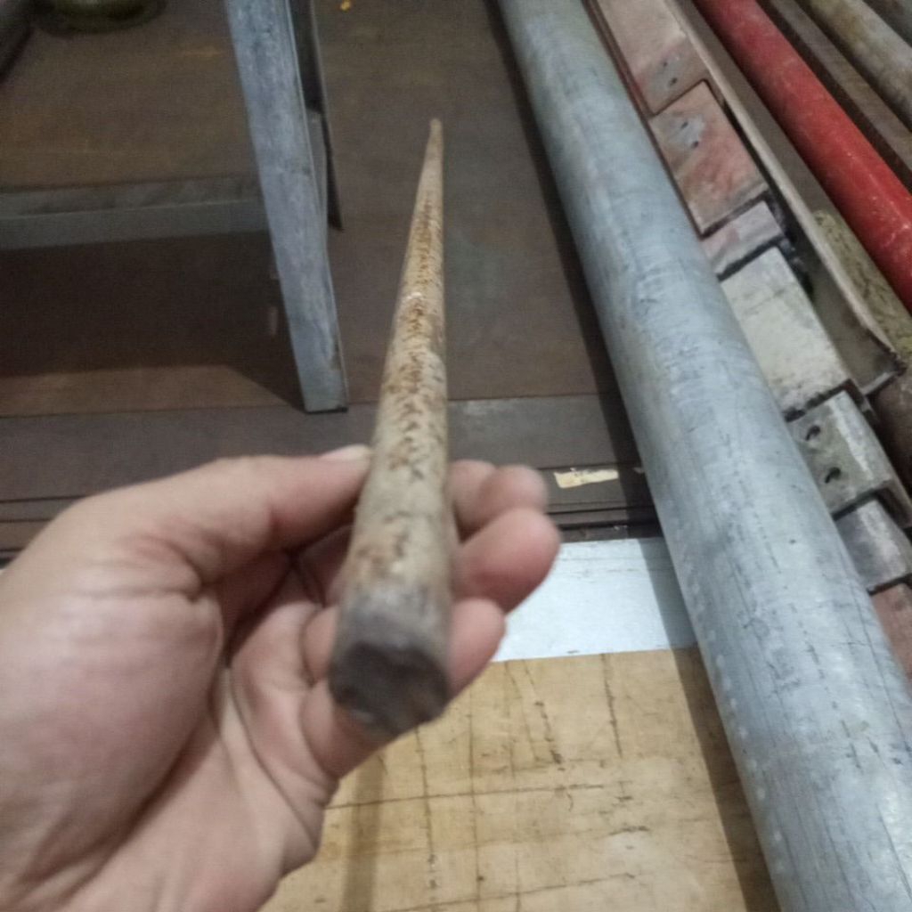 Besi As beton neser diameter 20mm & as biasa 16mm