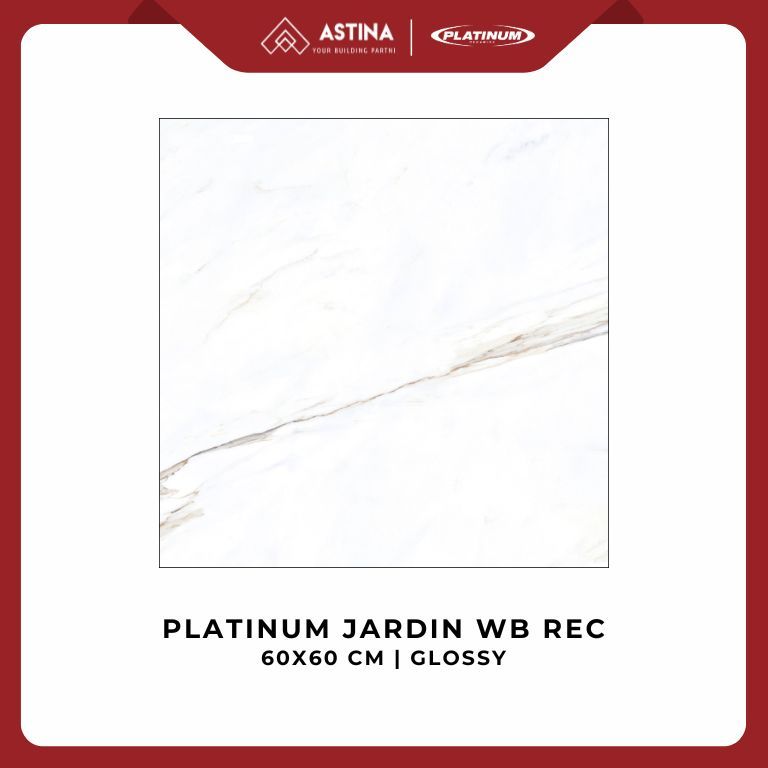 KERAMIK PLATINUM JARDIN WB REC 60X60 CM GLOSSY