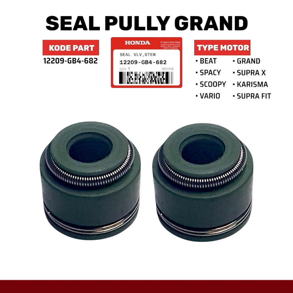 Seal Sil Klep Grand Beat Karbu Beat Fi Vario Karbu Supra X Supra 125 Seal Sil Klep Double Per