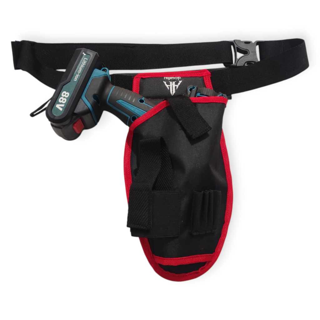 tas bor / tas mesin bor / tas bor listrik / tas perkakas bor merah