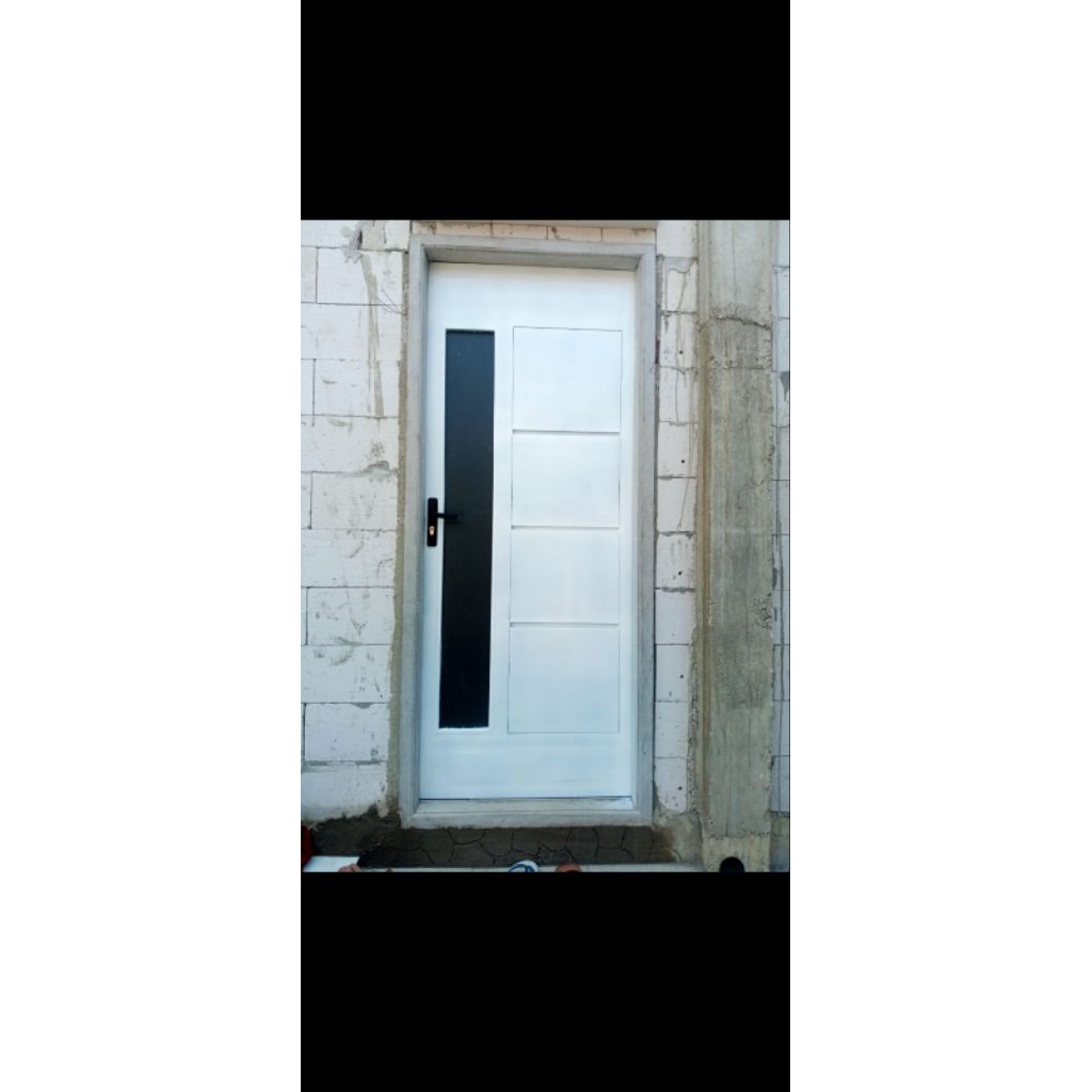 Pintu Besi minimalis