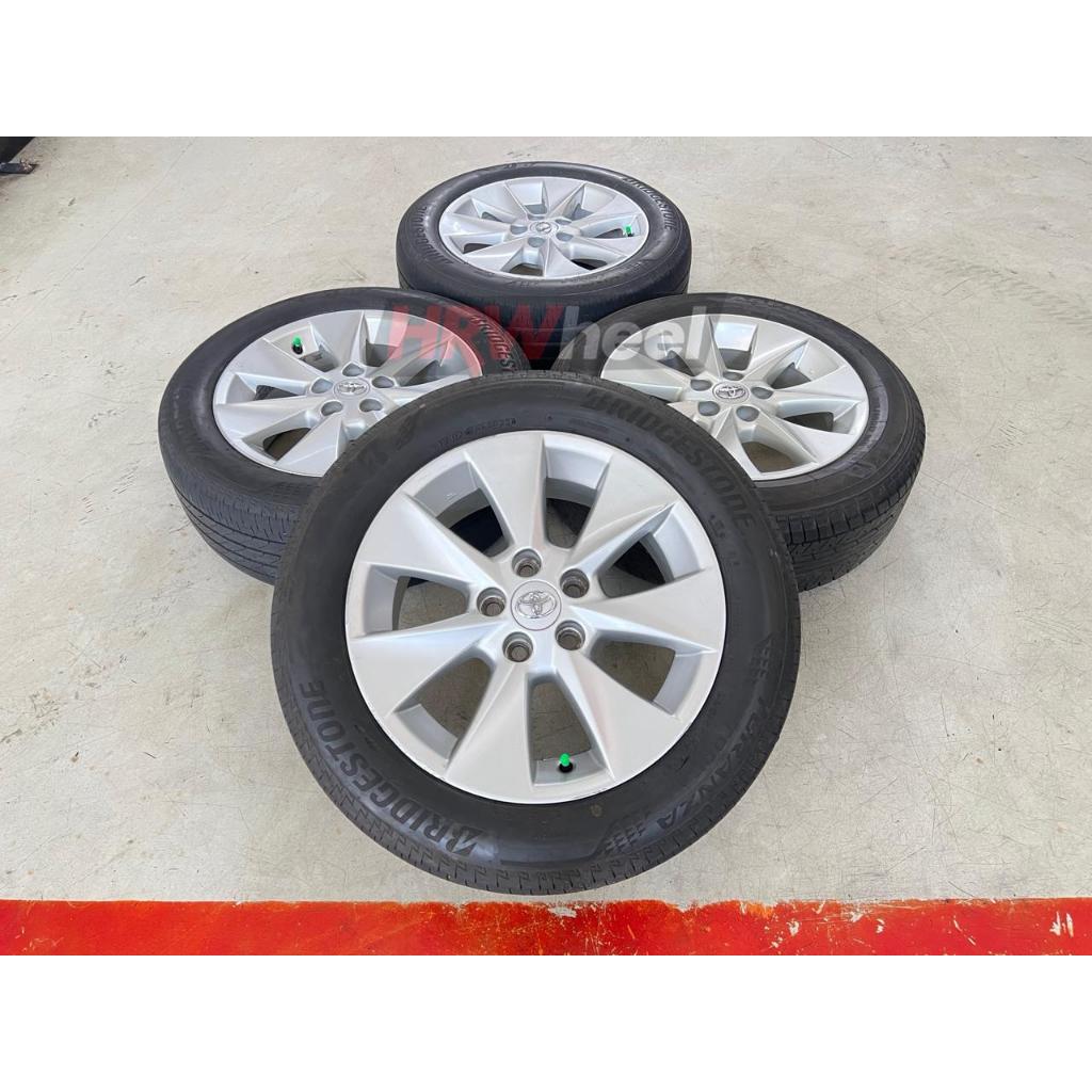 Velg Mobil Bekas Ori Toyota Alphard Ring 17 Ban Bridgestone 225 55 R17
