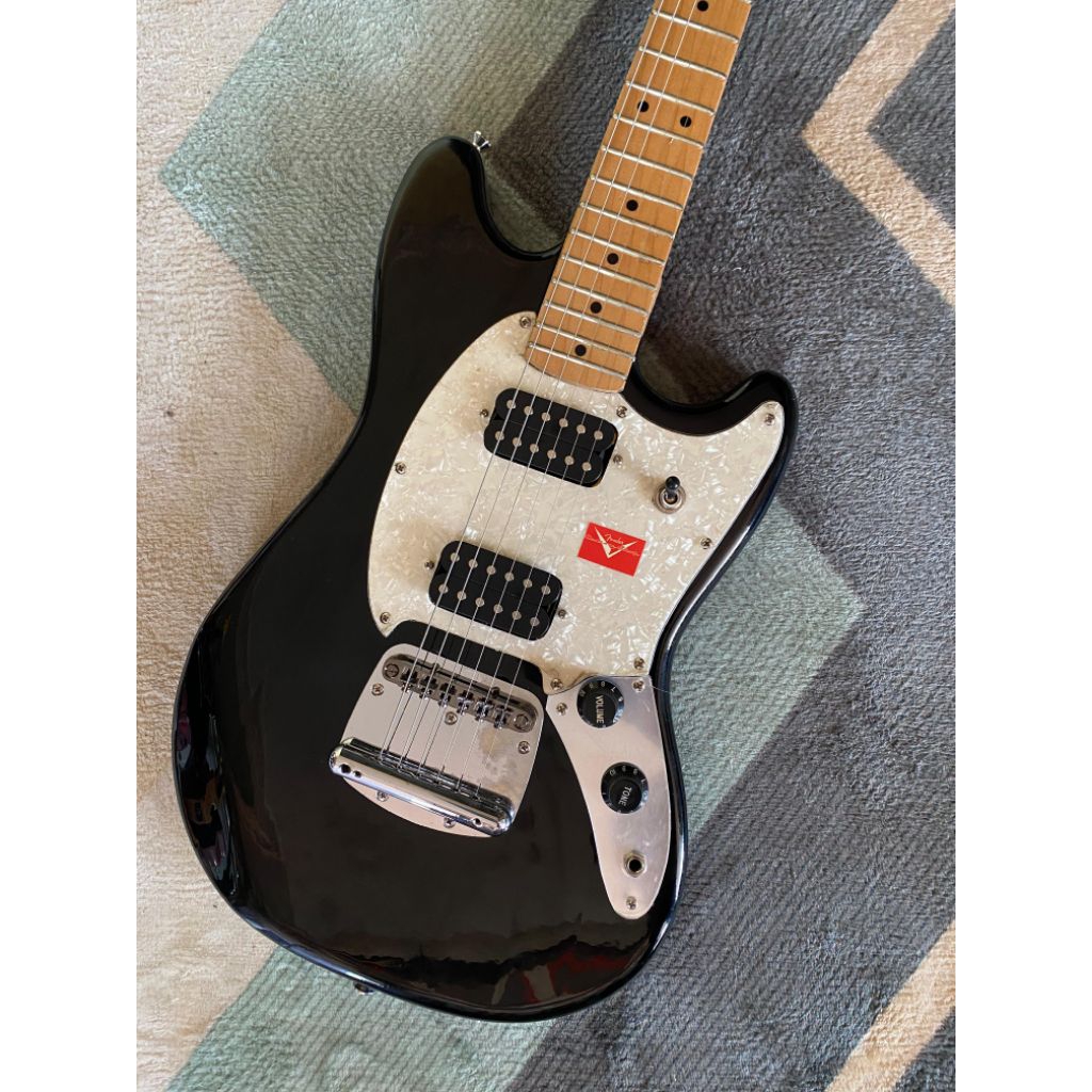Gitar Fender Mustang Black custom