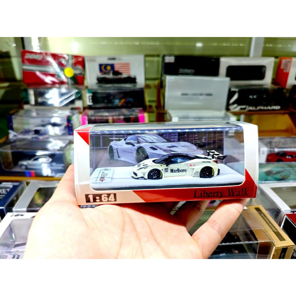 JEC 1/64 LB Works Ferrari 458 White