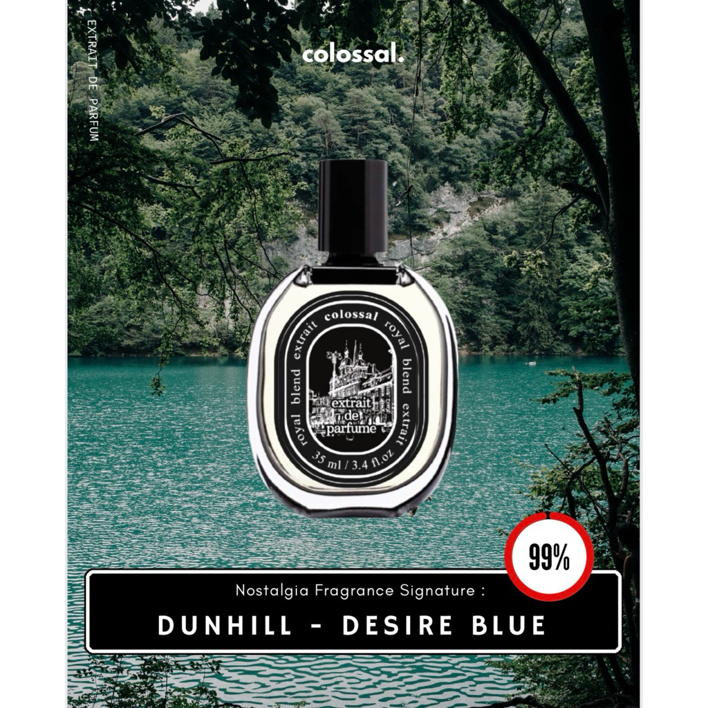 Colossal Parfum || Dunhll Desire Blue - Blue Ice