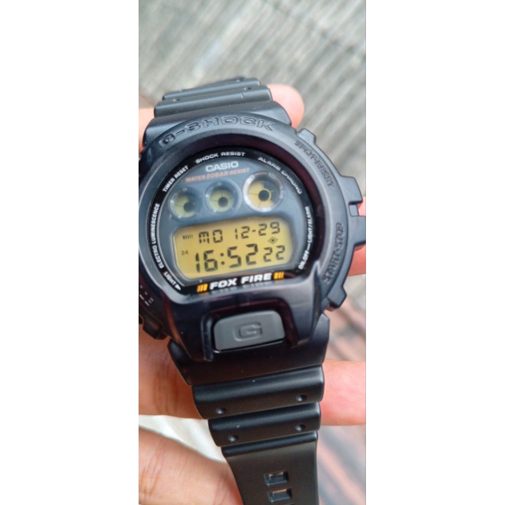 jam tangan G-Shock DW6900 foxfire second original