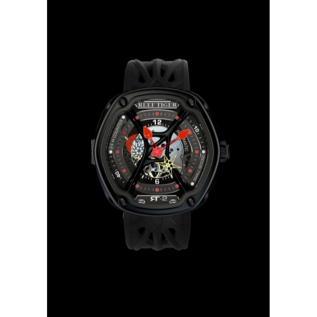 Jam Tangan Automatis Reef Tiger Gaia Light Original Swiss Technology