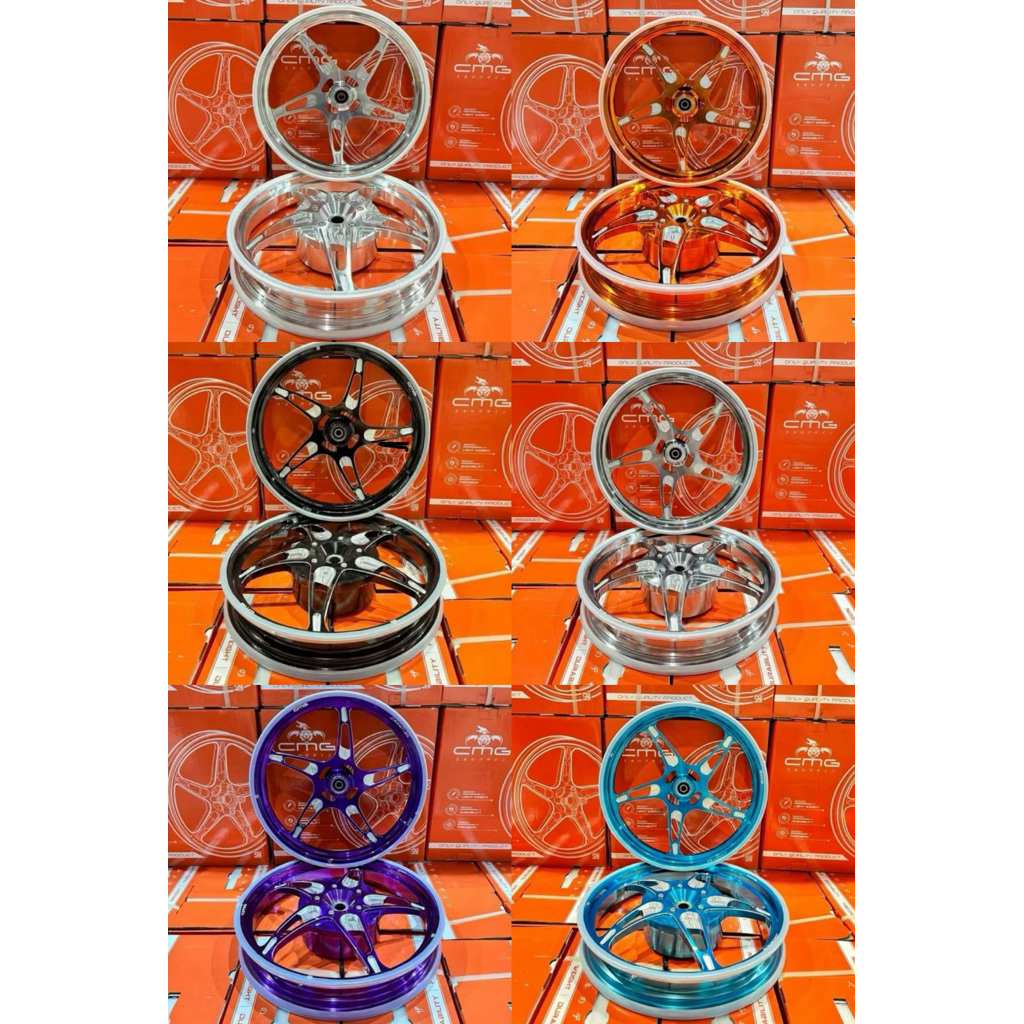 velg pelg veleg cmg mg500 mg 500 bintang laut honda beat new old scoopy genio vario 110 led 185 215 