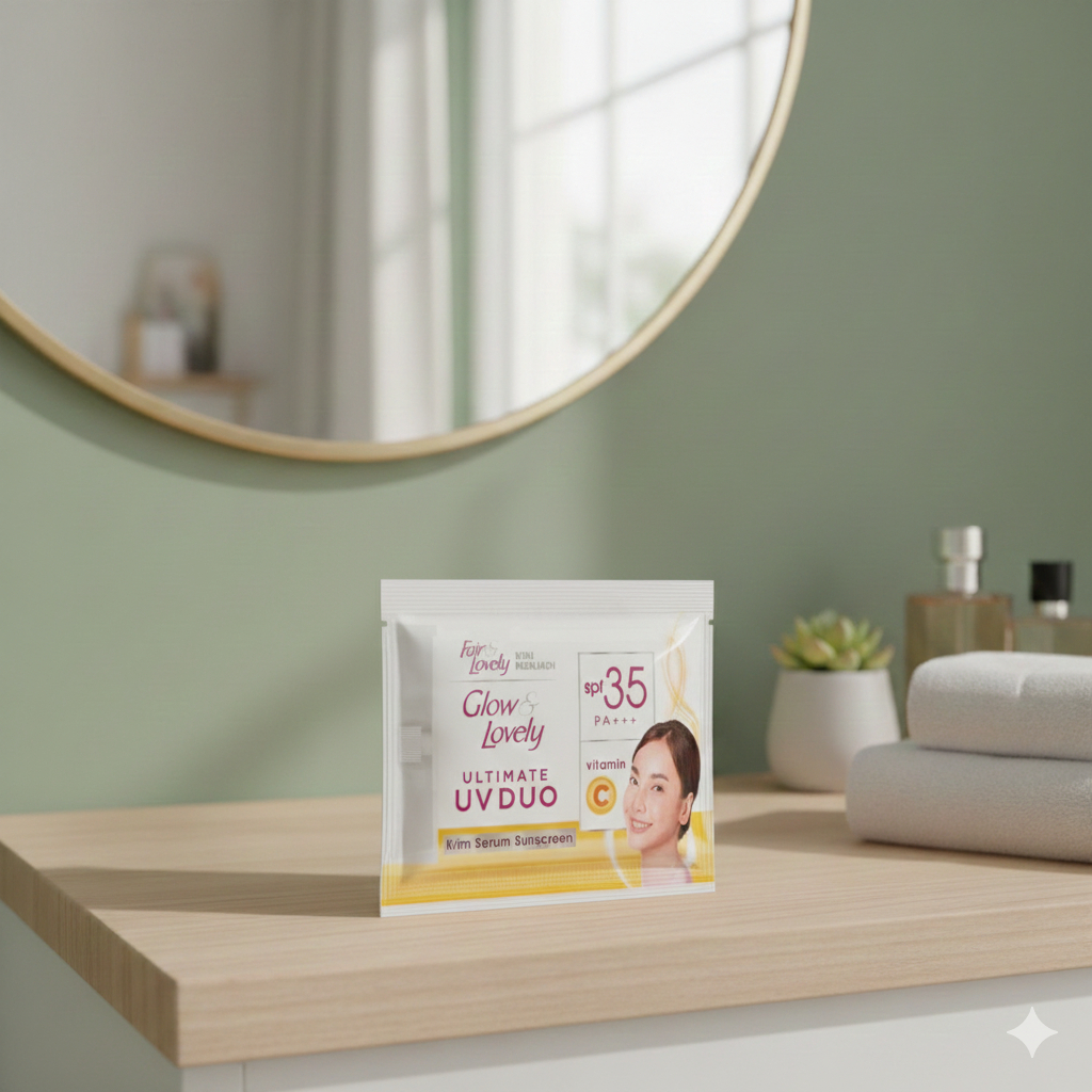 Fair&lovely cream vitamin c sachet/renceng