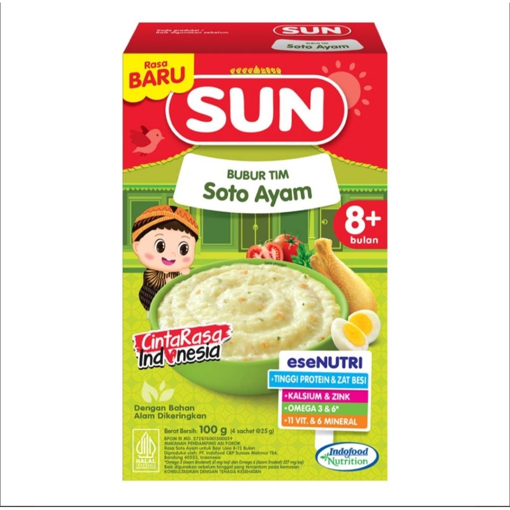 Sun Bubur Bayi Tim Soto Ayam 100 g